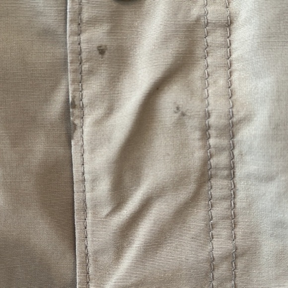 WOOLRICH Vintage Hooded Field Chore Barn Jacket/Parka Sand/Tan Size XL - Picture 8 of 11